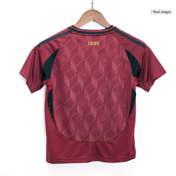 Belgium Home Jersey Kit EURO 2024 Kids(Jersey+Shorts) - Image 3