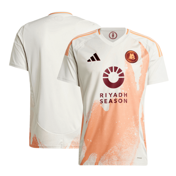 Roma Soccer Jersey Away Custom Shirt 2024/25 - Image 3