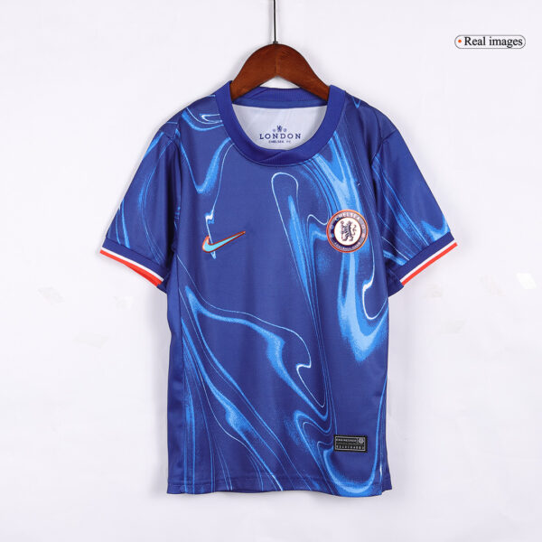 Chelsea Home Jersey Kit 2024/25 Kids(Jersey+Shorts) - Image 4