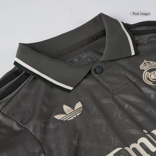 Real Madrid Third Away Soccer Jersey Kit 2024/25 Kids(Jersey+Shorts) - Image 8