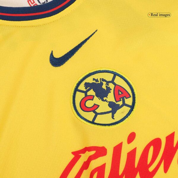 Club America Home Soccer Jersey Kit 2024/25 Kids(Jersey+Shorts) - Image 8