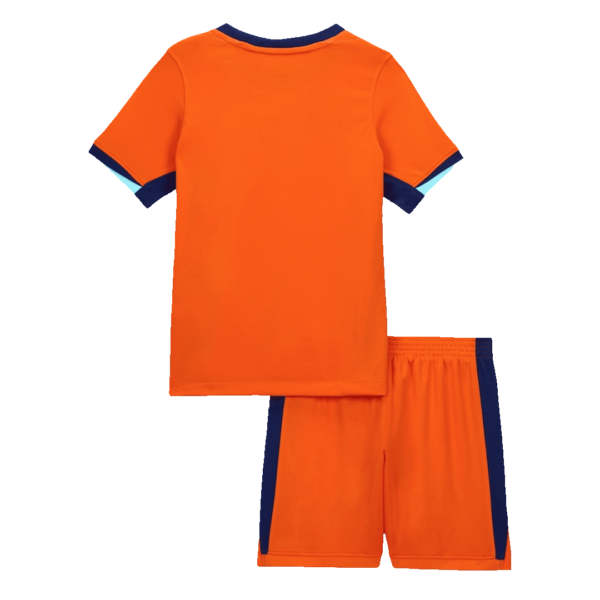 Netherlands Home Jersey Kit EURO 2024 Kids(Jersey+Shorts) - Image 2