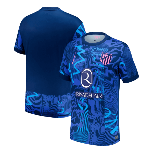 Atletico Madrid Soccer Jersey Third Away Custom Shirt 2024/25 - Image 3