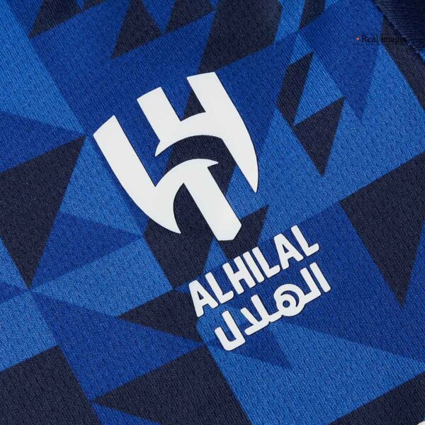 Al Hilal SFC Home Soccer Jersey Kit 2024/25 Kids(Jersey+Shorts) - Image 9