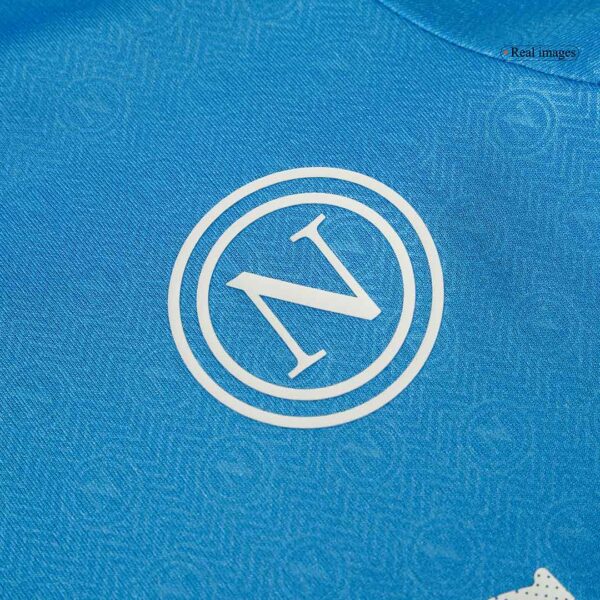 Napoli Home Soccer Jersey Kit 2024/25 Kids(Jersey+Shorts) - Image 10