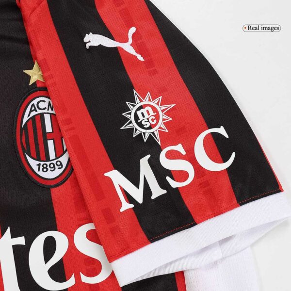 AC Milan Soccer Jersey Home Custom Shirt 2024/25 - Image 11