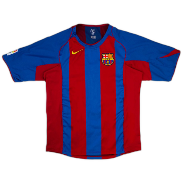 Messi #30 Retro Barcelona Home Jersey 2004/05 - Image 2