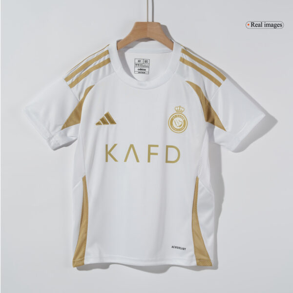 Al Nassr Third Away Soccer Jersey Kit 2024/25 Kids(Jersey+Shorts) - Image 4