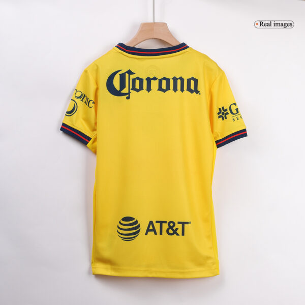 Club America Home Soccer Jersey Kit 2024/25 Kids(Jersey+Shorts) - Image 3