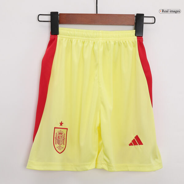 Spain Away Jersey Kit EURO 2024 Kids(Jersey+Shorts) - Image 6