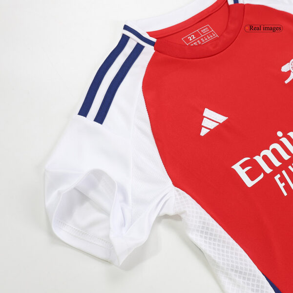 Arsenal Home Jersey Kit 2024/25 Kids(Jersey+Shorts) - Image 12