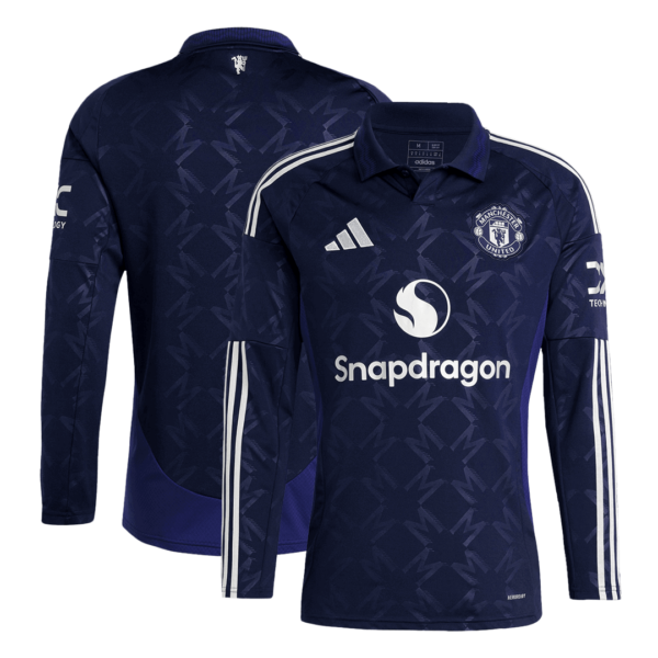 Manchester United Long Sleeve Jersey Away Football Shirt 2024/25 - Image 3