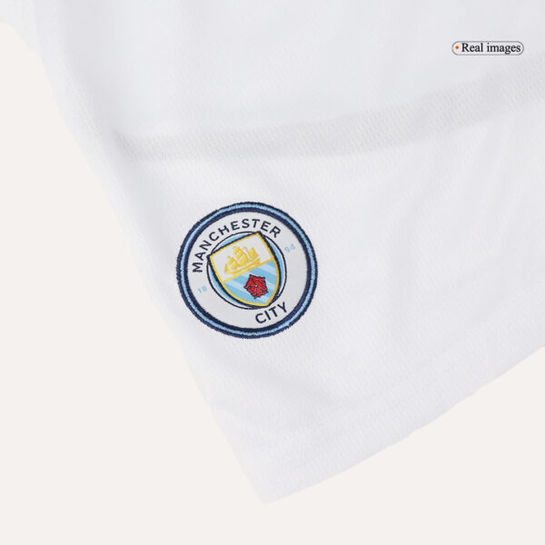 Manchester City Home Jersey Kit 2024/25 Kids(Jersey+Shorts) - Image 19