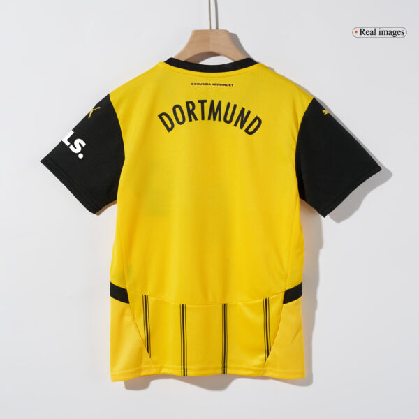 Dortmund Home Jersey Kit 2024/25 Kids(Jersey+Shorts) - Image 5