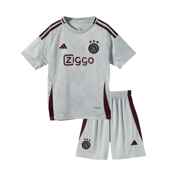 Ajax Third Away Soccer Jersey Kit 2024/25 Kids(Jersey+Shorts) - Image 3