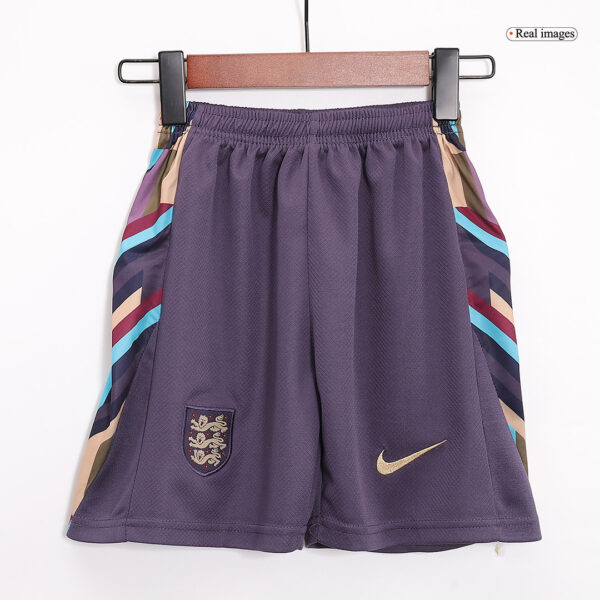 England Away Jersey Kit EURO 2024 Kids(Jersey+Shorts) - Image 4