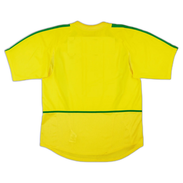 Brazil Retro Jersey Home World Cup 2002 - Image 2