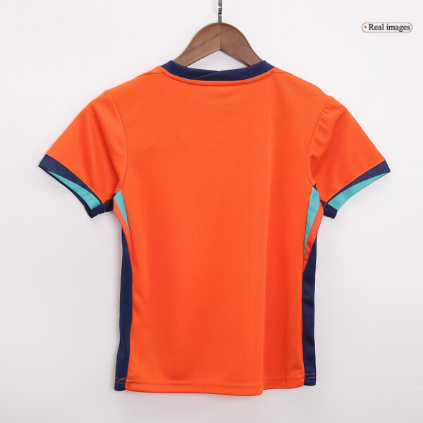 Netherlands Home Jersey Kit EURO 2024 Kids(Jersey+Shorts) - Image 5