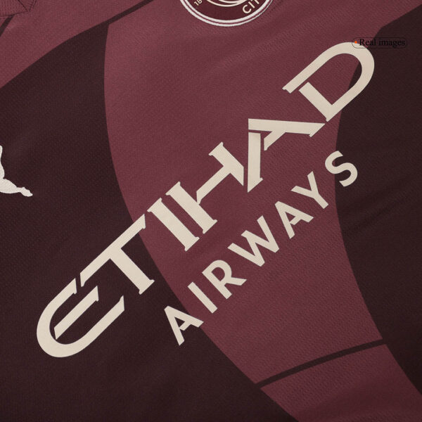 Manchester City Soccer Jersey Third Away Custom Shirt 2024/25 - Image 9