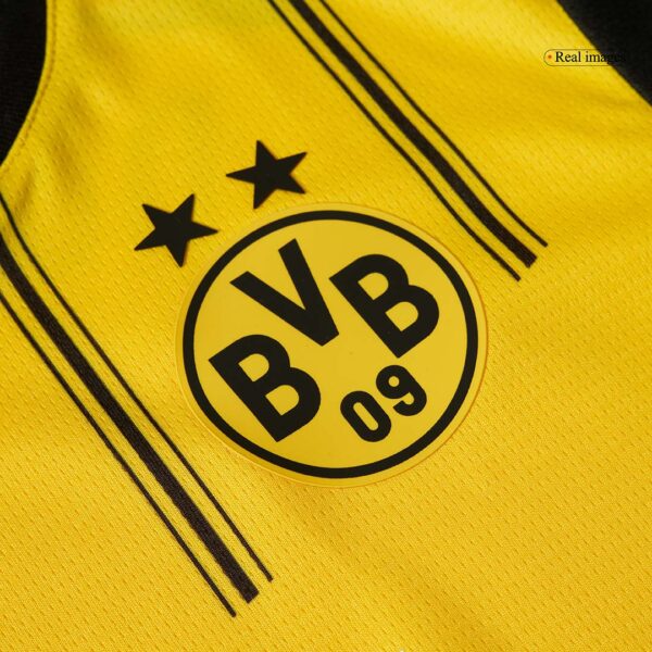 Dortmund Home Jersey Kit 2024/25 Kids(Jersey+Shorts) - Image 9