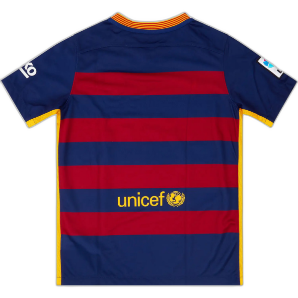 Retro Barcelona Home Jersey 2015/16 - Image 2