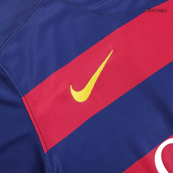 Retro Barcelona Home Jersey 2015/16 - Image 7