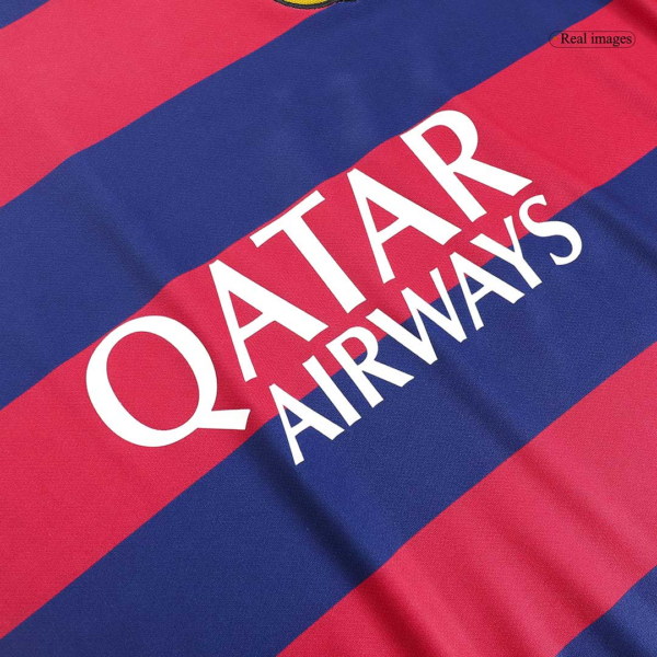 Retro Barcelona Home Jersey 2015/16 - Image 8