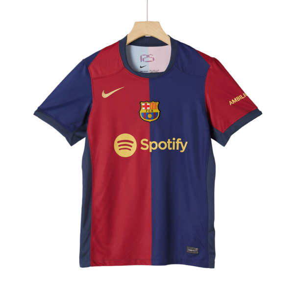 Barcelona Soccer Jersey Home Custom Shirt 2024/25 - Image 4