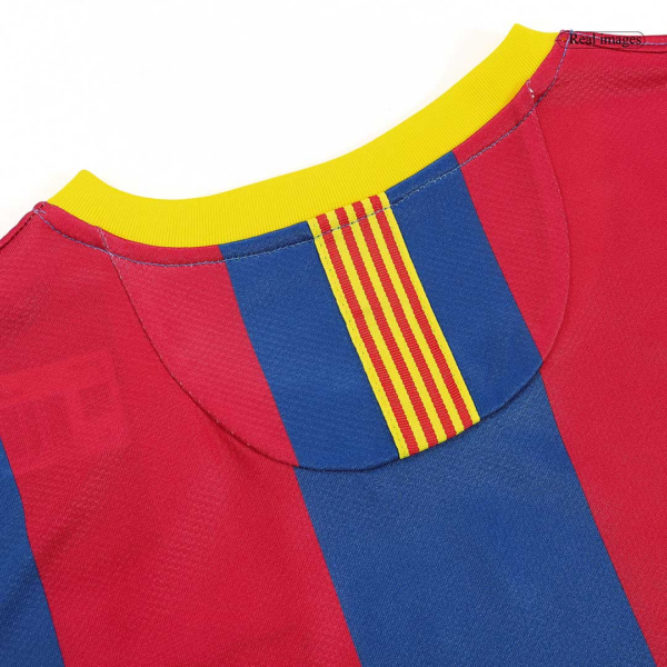 Messi #10 Barcelona Retro Jersey Home 2010/11 - Image 11