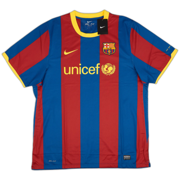 Messi #10 Barcelona Retro Jersey Home 2010/11 - Image 2