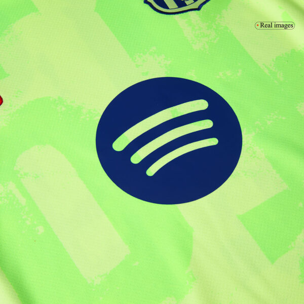 Barcelona Third Away Soccer Jersey 2024/25 - Spotify Logo Without Text - Image 9