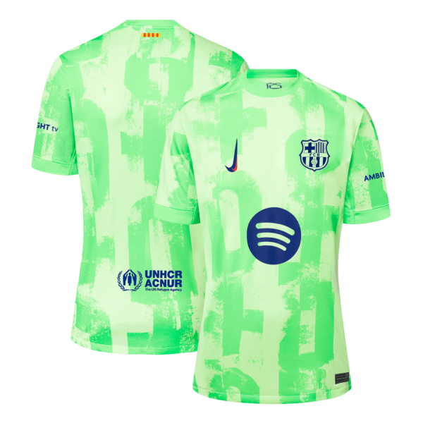 Barcelona Third Away Soccer Jersey 2024/25 - Spotify Logo Without Text - Image 3