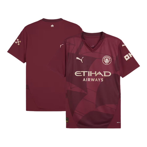 Manchester City Soccer Jersey Third Away Custom Shirt 2024/25 - Image 3