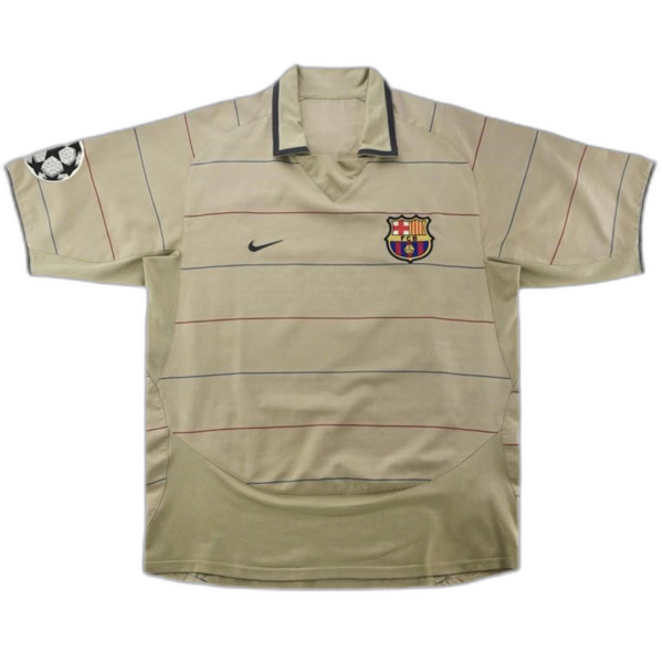 Messi #30 Retro Barcelona Away Jersey 2003/05 - Image 2