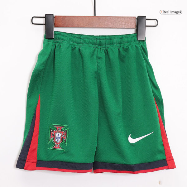 Portugal Home Jersey Kit EURO 2024 Kids(Jersey+Shorts) - Image 6