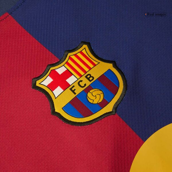 Barcelona Home Soccer Jersey 2024/25 - Spotify Logo Without Text - Image 8