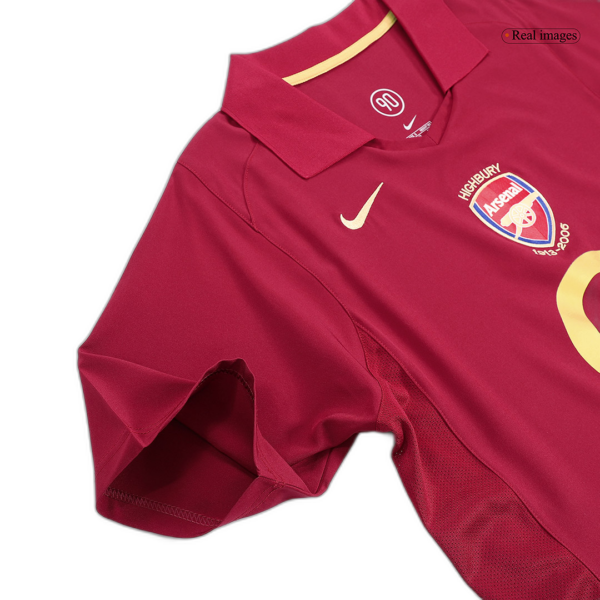 Retro Arsenal Home Jersey 2005/06 - Image 7