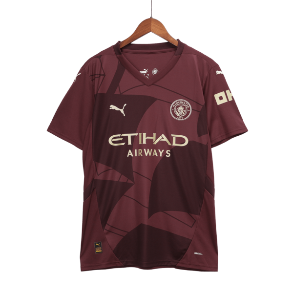 Manchester City Soccer Jersey Third Away Custom Shirt 2024/25 - Image 4