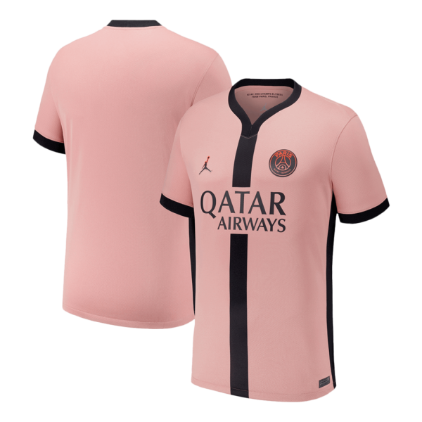 PSG Soccer Jersey Third Away Custom Shirt 2024/25 - Image 3