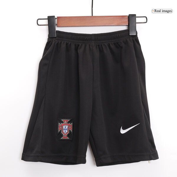 Portugal Away Jersey Kit EURO 2024 Kids(Jersey+Shorts) - Image 6