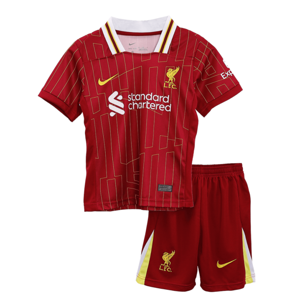 Liverpool Home Jersey Kit 2024/25 Kids(Jersey+Shorts) - Image 3