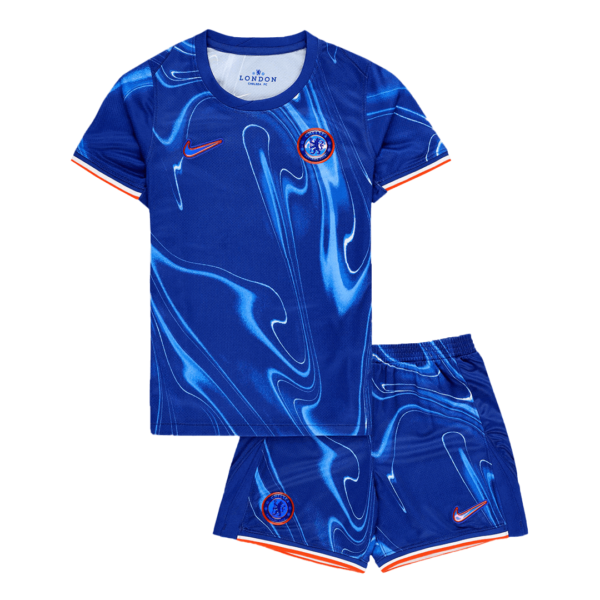 Chelsea Home Jersey Kit 2024/25 Kids(Jersey+Shorts)