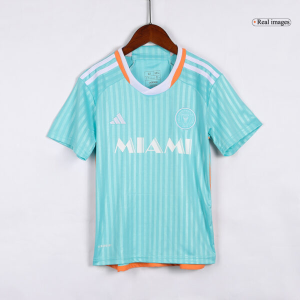 Inter Miami CF Third Away Jersey Kit 2024 Kids(Jersey+Shorts) - Image 4