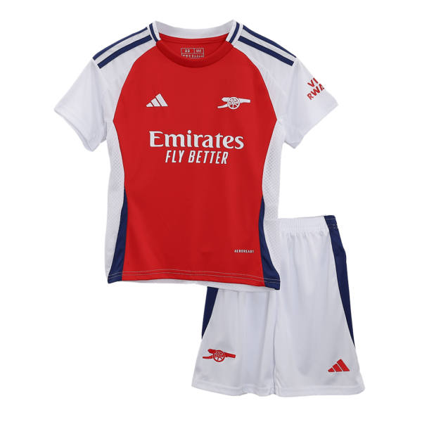 Arsenal Home Jersey Kit 2024/25 Kids(Jersey+Shorts) - Image 3