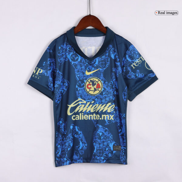 Club America Away Soccer Jersey Kit 2024/25 Kids(Jersey+Shorts) - Image 2