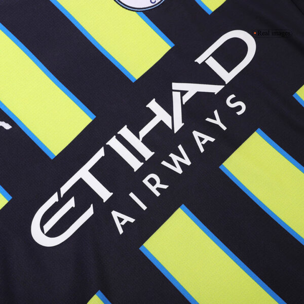 Manchester City Soccer Jersey Away Custom Shirt 2024/25 - Image 9