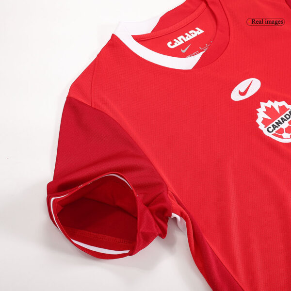 Canada Soccer Jersey Home Custom Shirt 2024 - Image 7