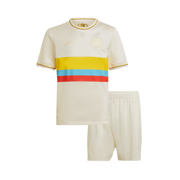 Colombia Soccer Jersey Kit 2024 Kids(Jersey+Shorts) - 100th Anniversary