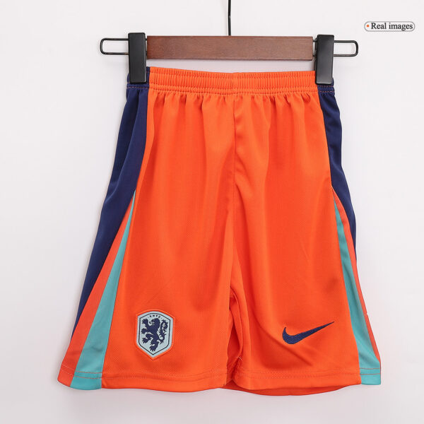 Netherlands Home Jersey Kit EURO 2024 Kids(Jersey+Shorts) - Image 6