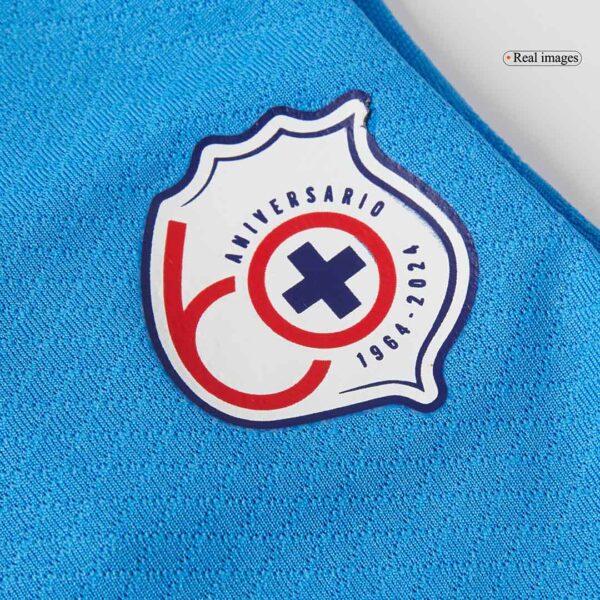 Cruz Azul Home Soccer Jersey Kit 2024/25 Kids(Jersey+Shorts) - Image 8